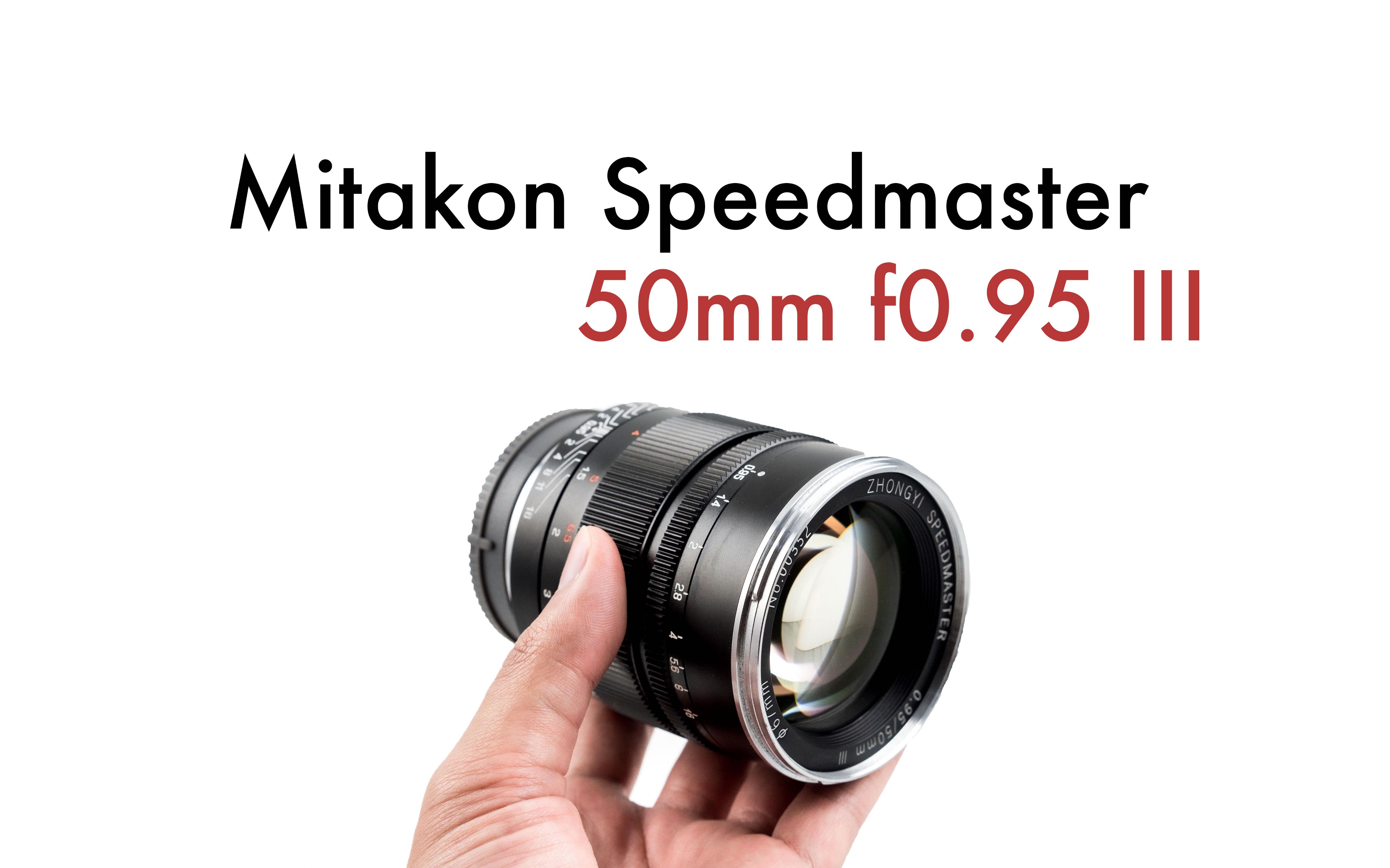 [Trả góp 0%]Ống Kính Zhongyi Mitakon Speedmaster 50mm F0.95 Mark III (đời 3) dùng cho Sony FE, Canon RF, Nikon Z và Leica L