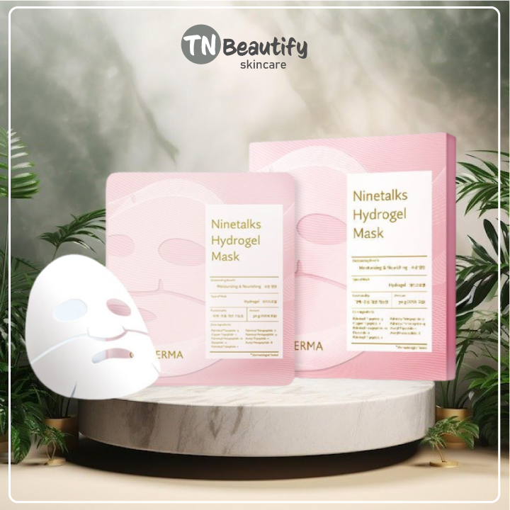 [1 HỘP 4M] Mặt Nạ Celderma Ninetalks Hydrogel Mask