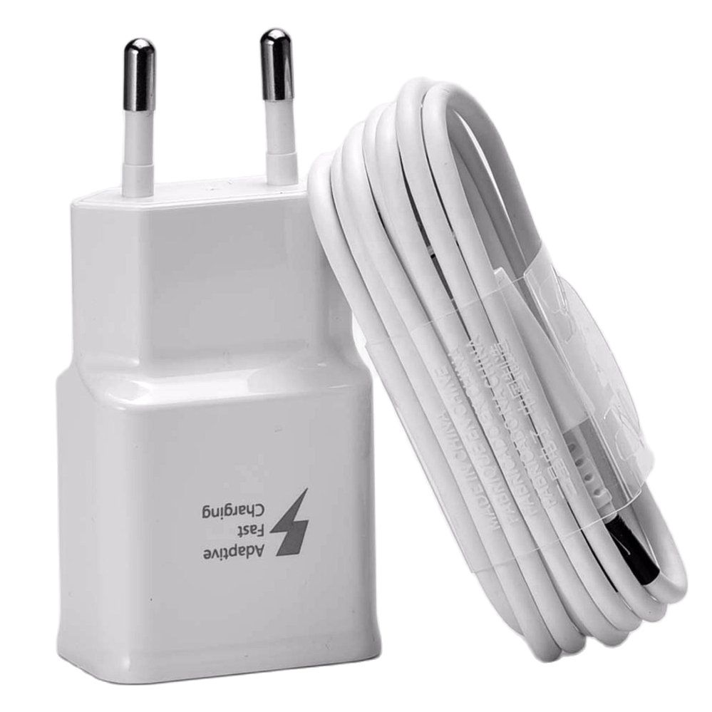 Bộ Sạc Nhanh Samsung 15W Chân Micro USB, Tương Thích Với Điện Thoại Và Máy Tính Bảng Samsung Có Sạc Nhanh Fast Charge Chân Micro USB, Cáp 120cm
