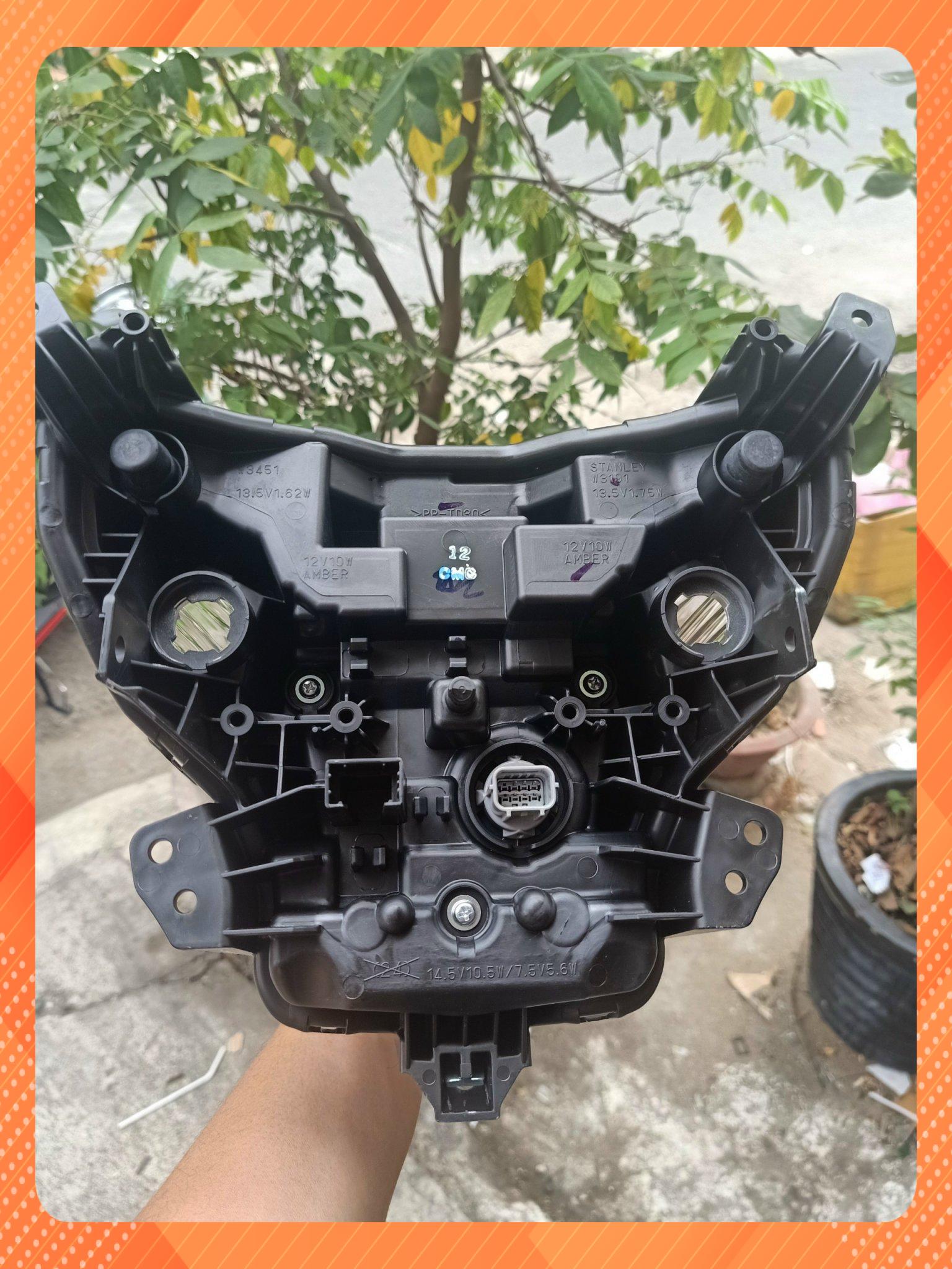 pha đèn satria fi raider fi suzuki indonesia