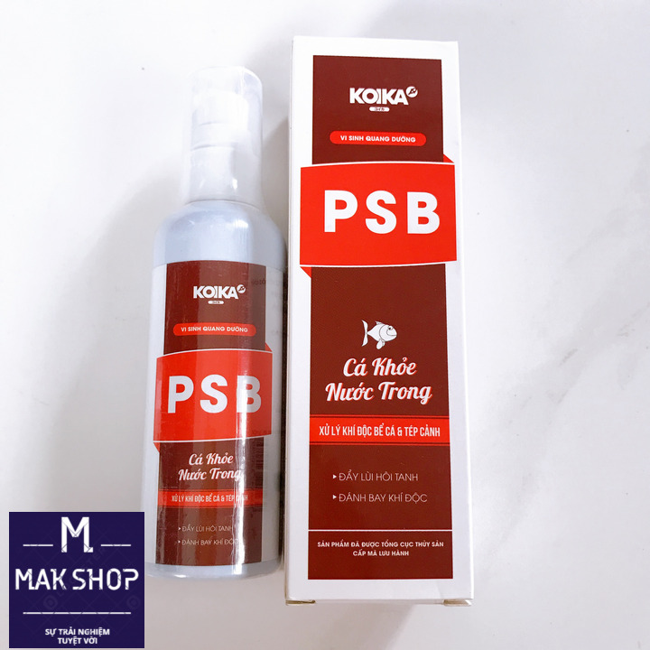 (Vi Sinh) Vi Khuẩn quang hợp Psb KoiKa 105ml, Cho Hồ Cá Cảnh, Hồ Thủy Sinh, Luôn Tạo Môi Trường Và Thông Số Tốt Cho Hồ Cá Nhà Bạn Máy lọc&phụ kiện