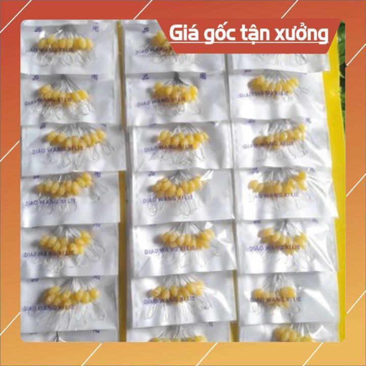 [Sale] [Giá Rẻ] Túi Hạt Chặn Phao Câu Cá Loại 20 Hạt