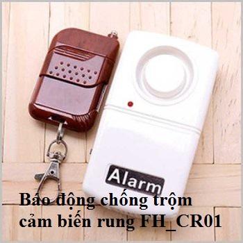 Thiet bi cam bien, cam bien chong trom thong minh, cam bien rung chong trom, Báo động chống trộm cảm biến FH CR01, còi báo động cảnh báo khi có tác động rung đến vật dụng của bạn. Bảo hành toàn quốc 1 đổi 1 bởi Sun Store