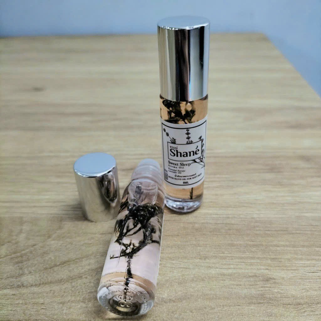 Dầu gió bi lăn hương lavender Shane Thái Lan