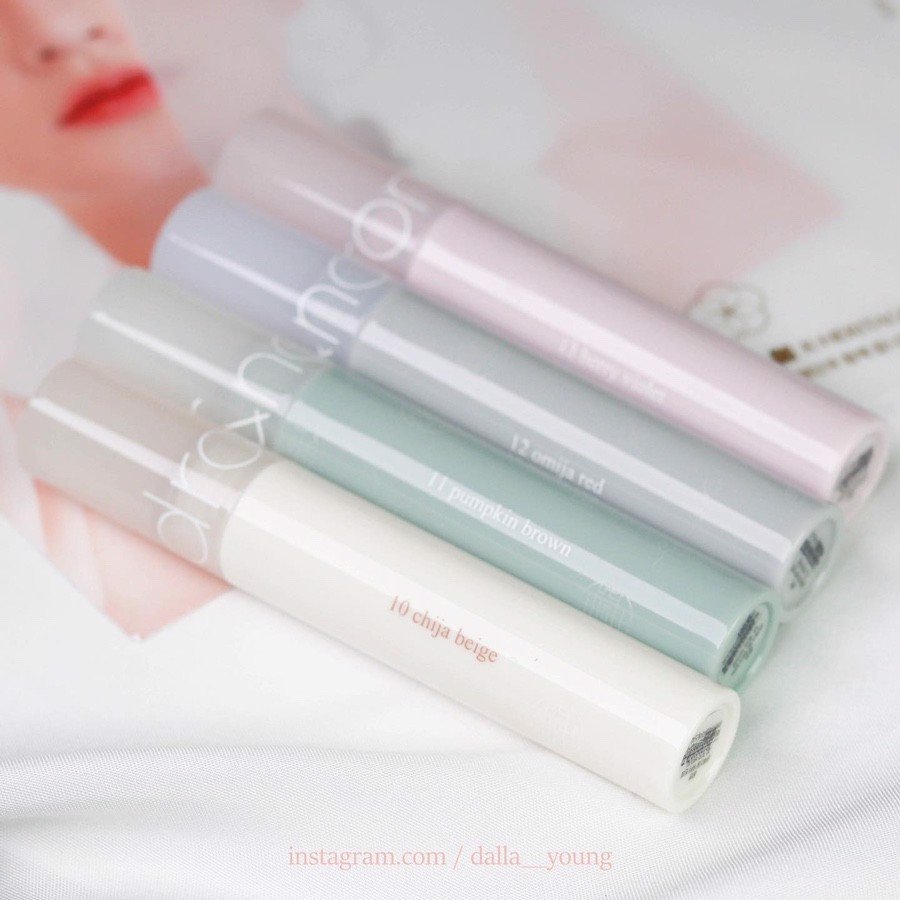 [MÀU 10-13] Son Tint Siêu Lì, Căng Mọng Đôi Môi Romand Glasting Water Tint 4g [HANBOK PROJECT]