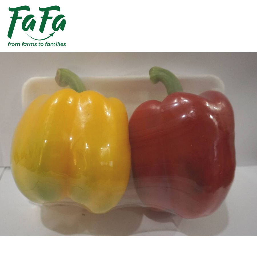 Ớt Chuông Đỏ FAFA 200-300gr (2 trái/vĩ)