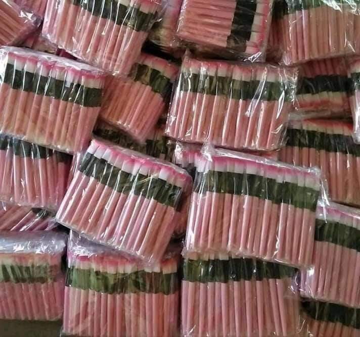 CỌ QUÉT MẶT NẠ CÁN HỒNG (COMBO 100 CÂY)