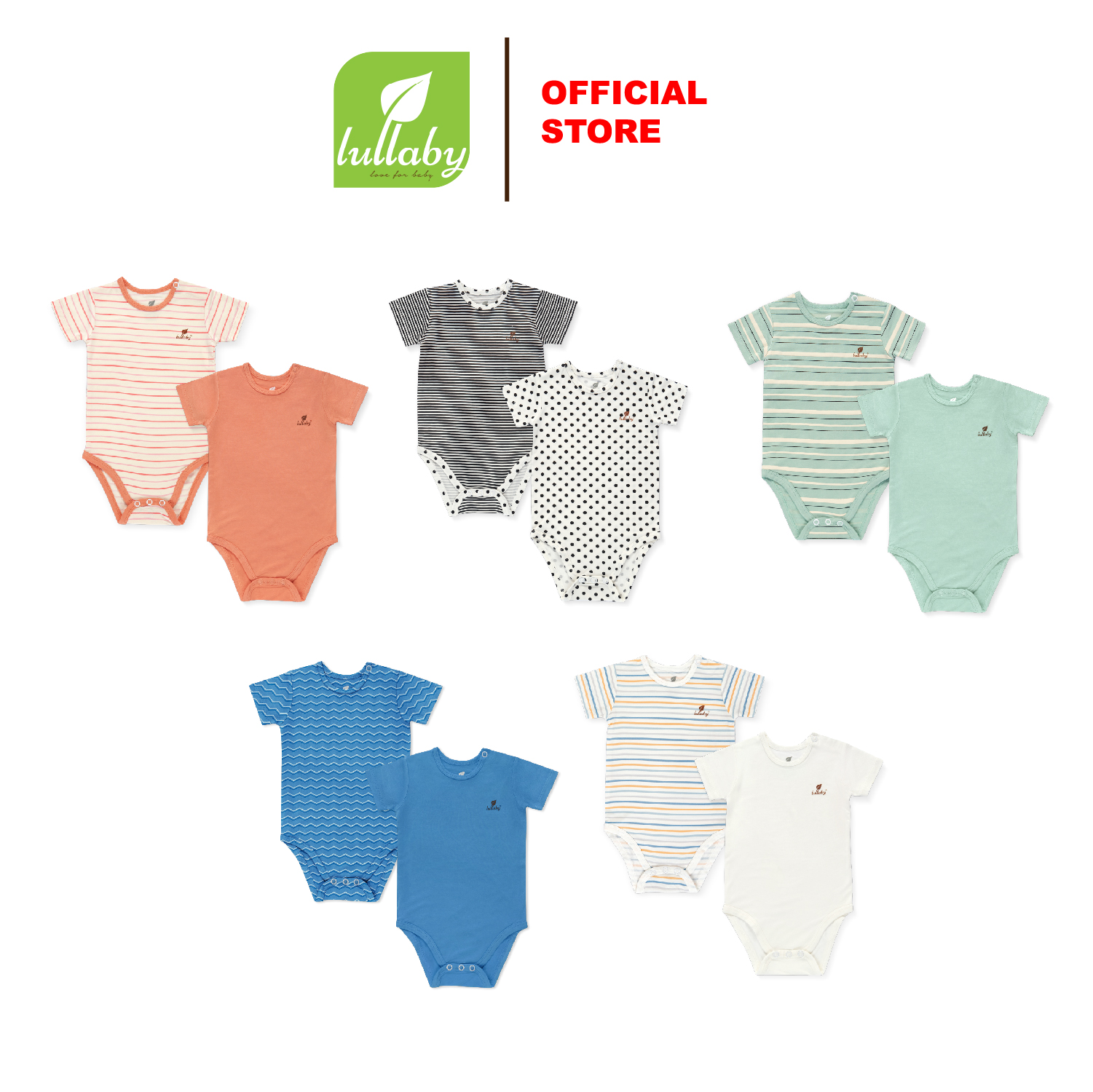 LULLABY - NH399M - Set body cộc tay
