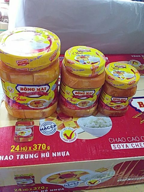Chao Bông Mai cực ngon hủ 370gram