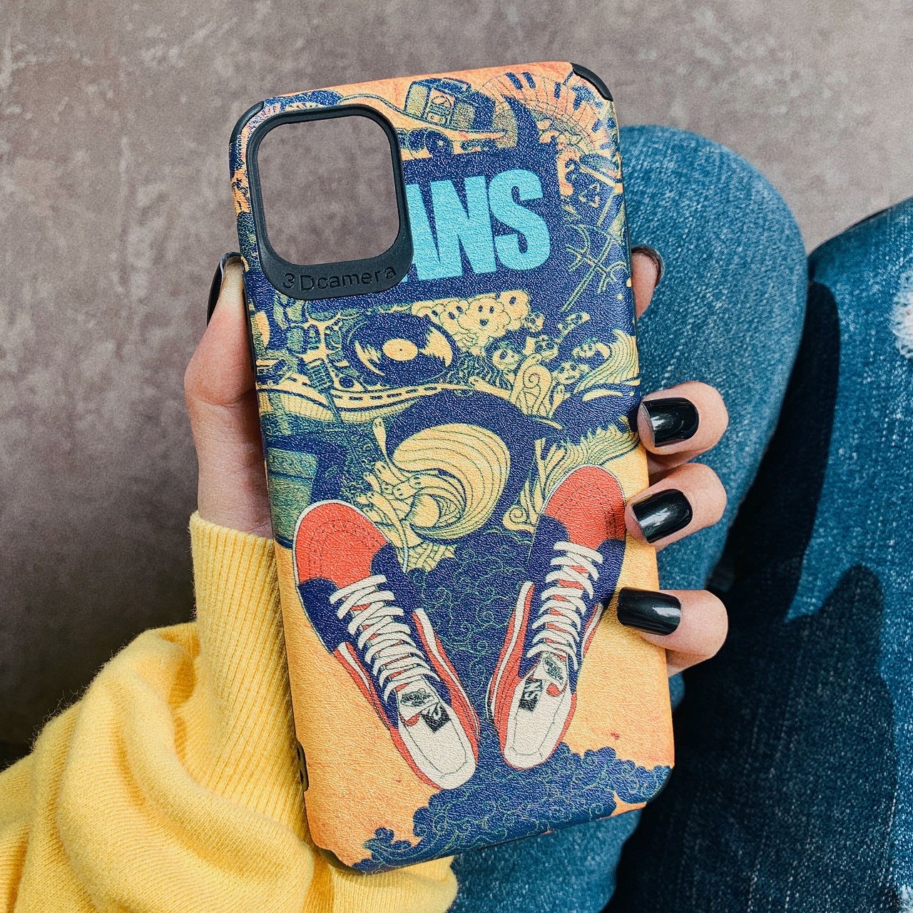 Ốp Lưng Da IMD The House x Shoes Vans