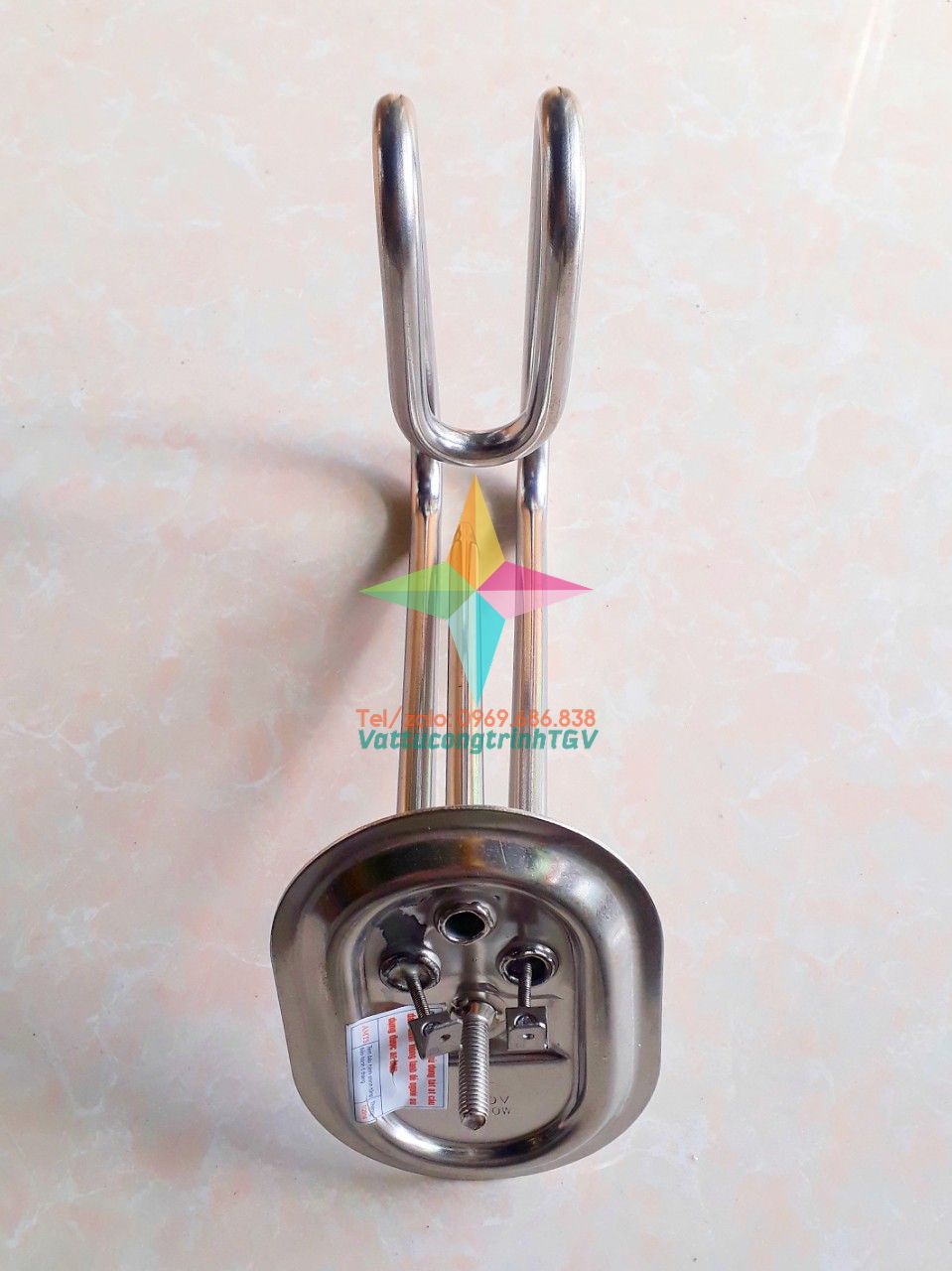 Ruột đốt AMTS Bình nóng lạnh ARISTON bát bè (7.5cmx10.5cm) x (18cm +13cm)