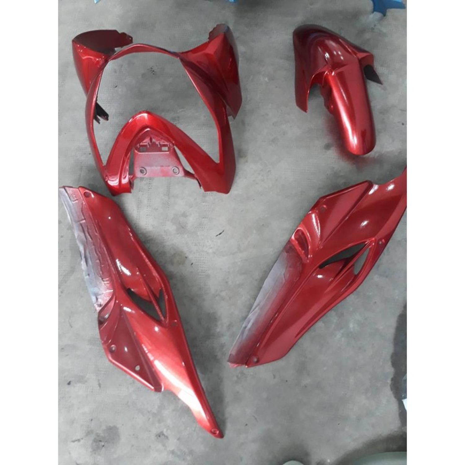 Sơn Samurai sơn xịt xe máy 1108 MÀU ĐỎ YAMAHA