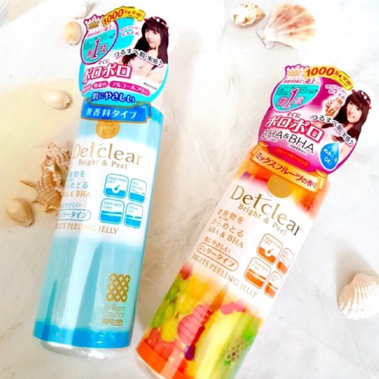 Gel Tẩy Da Chết Detclear Sạch Sâu Loại Bỏ Bụi Bẫn Bã Nhờn 180ml CHÍNH HÃNG NHẬT BẢN -BẢN MỚI CAO CẤP CTY TEM PHỤ