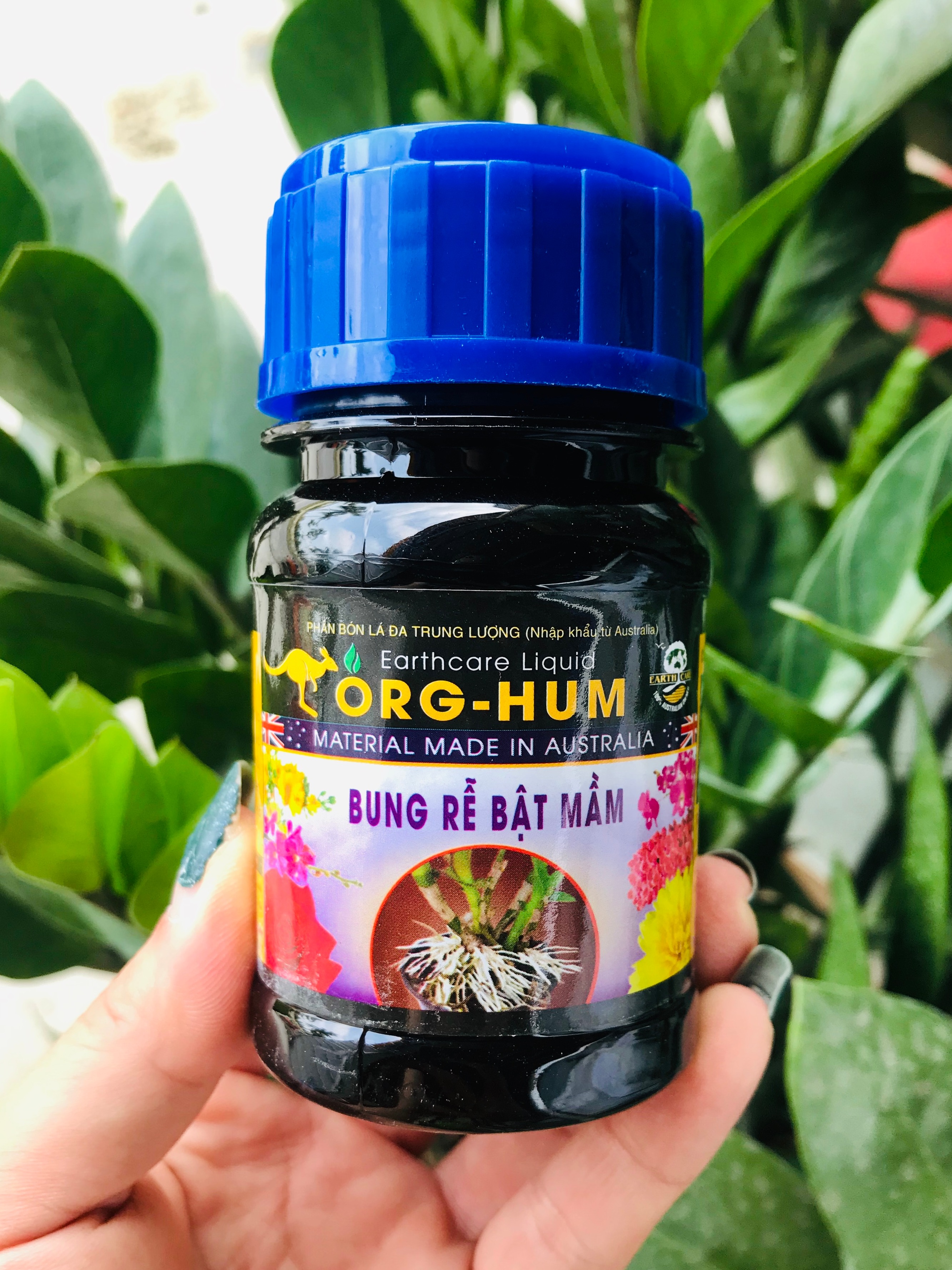 Phân bón lá bung rễ bật mầm org-hum