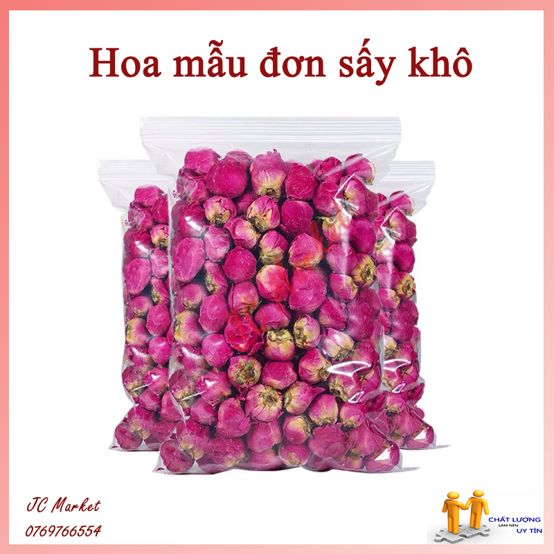 100gram Trà hoa mẫu đơn sấy khô sạch