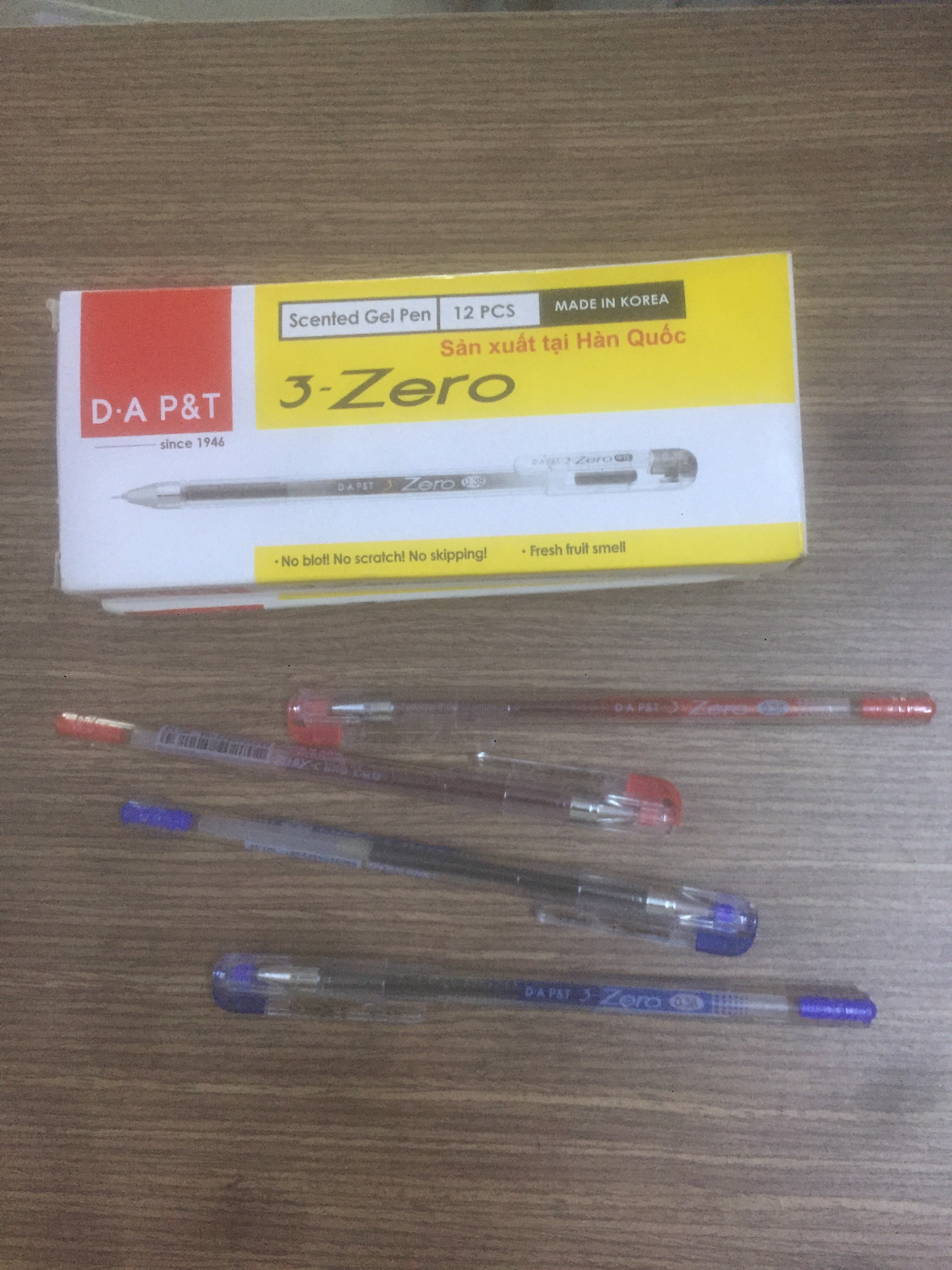 Bút gel Zero Đông A D.A 0.38mm