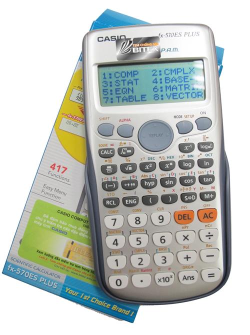 Máy Tính Bỏ Túi Casio FX 570 ES Plus
