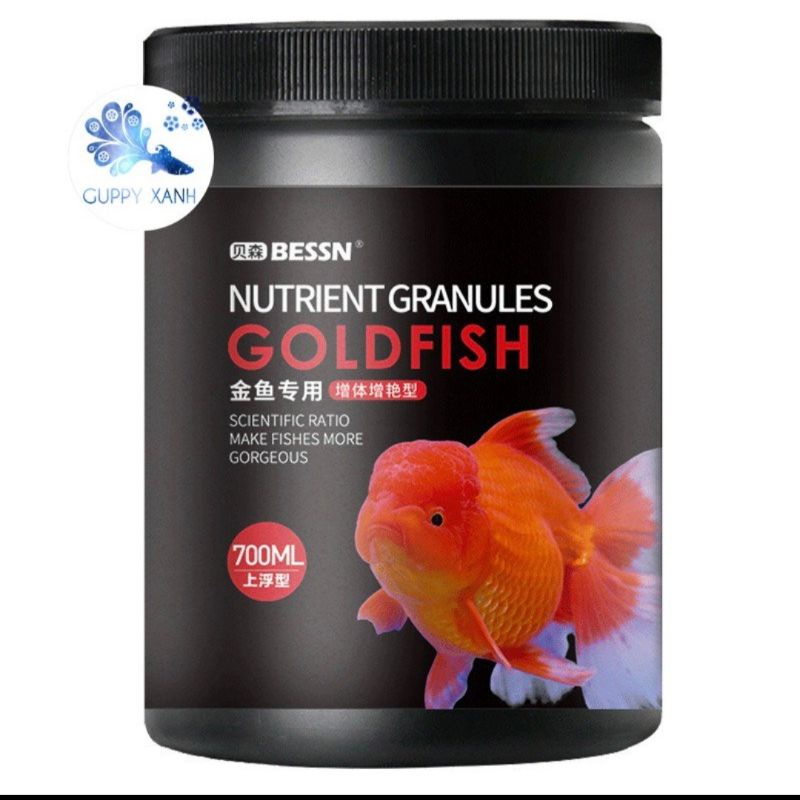 Thức ăn cao cấp cho goldfish cá vàng - ranchu - oranda - cá 3 đuôi