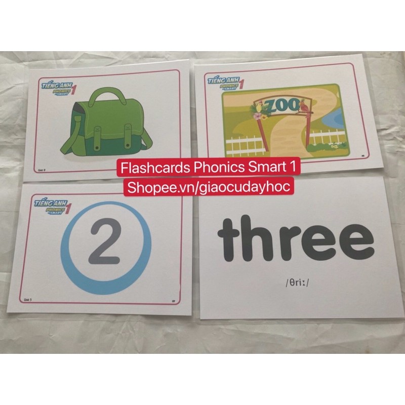 Flashcards Tiếng Anh Smart Phonics 1