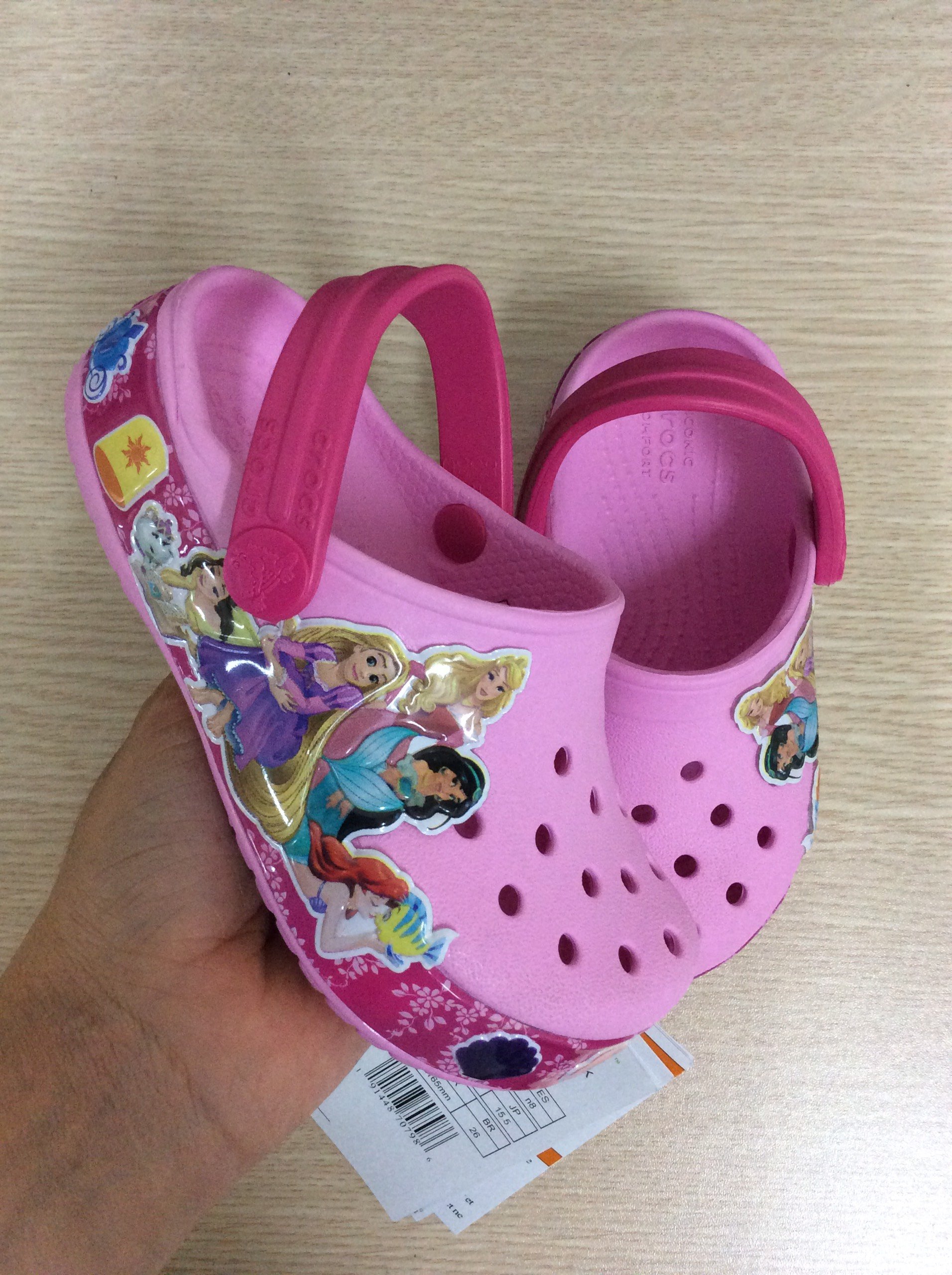 Sandals aeration cross children, Figure 5 princess, pb53