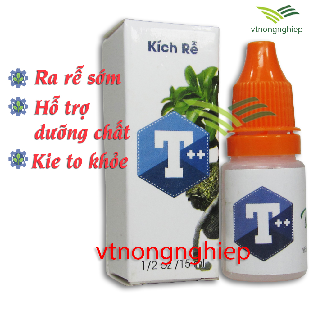 Nutrient super size roots T ++, bottle 15ml, help orchid rooting early than usual, the nutrient uptake from the original early-vtnongnghiep