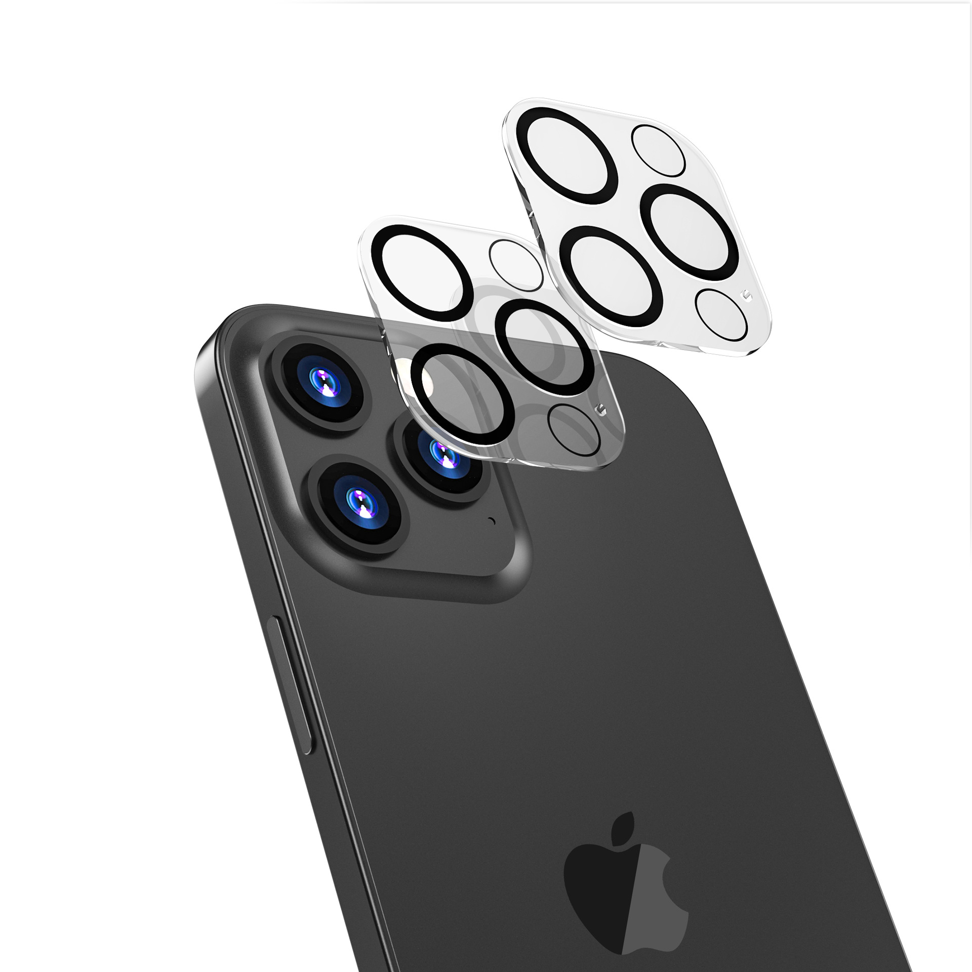 Kính cường lực bảo vệ camera cho Iphone 12/ 12 pro/ 12 pro max