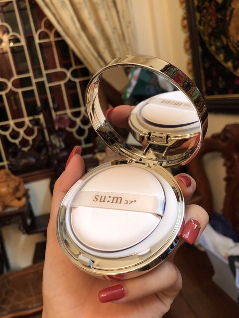 💎[ CHÍNH HÃNG ]💥 SET PHẤN Nước SUM 37 CC CUSHION PERFECT FINISH 2018 ( tặng kèm 2 lõi phụ)💯