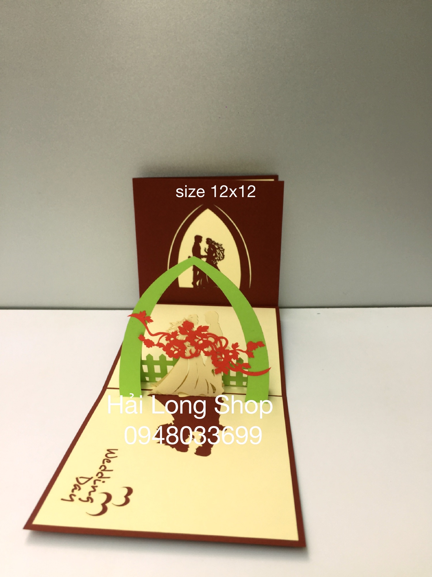 Đám Cưới 8 ( hàng rào ) - Wedding  - Thiệp 3D