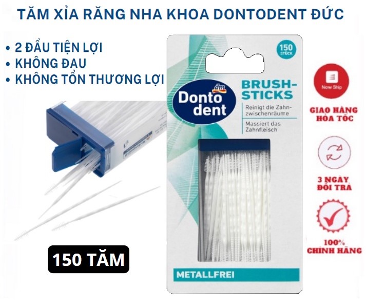 Tăm xỉa răng nha khoa Dontodent