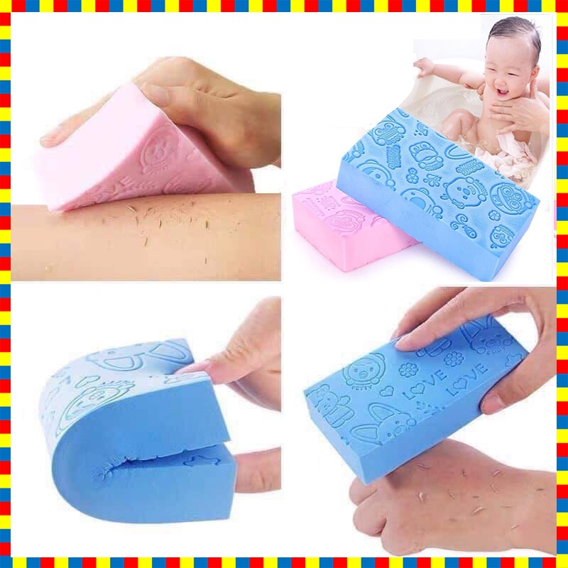 Bông tắm bọt biển, bông tắm kỳ ghét siêu sạch, tẩy tế bào chết