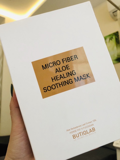 Mặt Nạ Dầu Mỡ Ngựa Butiq Lab Hàn Quốc