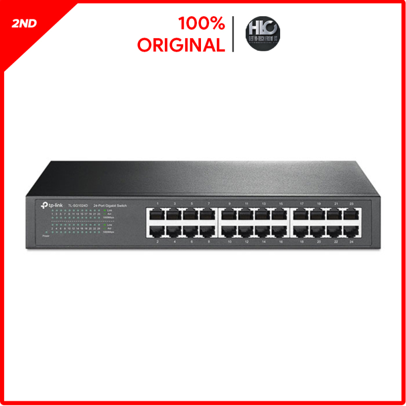 Bảng giá Switch 24 Port 1G TP-Link TL-SG1024D đã qua sử dụng Phong Vũ