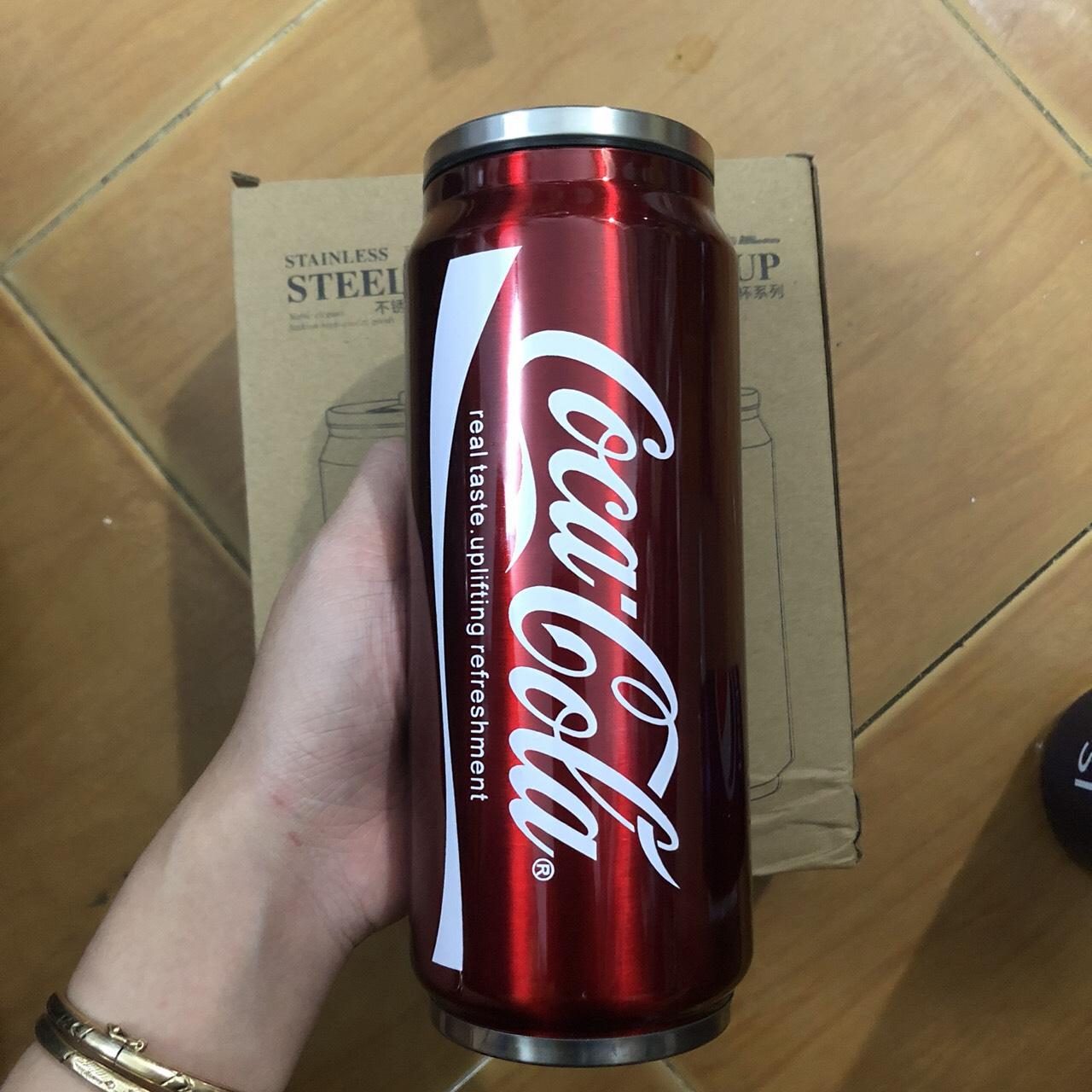 [MẪU Y HÌNH] Ly giữ nhiệt hình lon nước ngọt 500ml (hàng loại I, dày nặng)