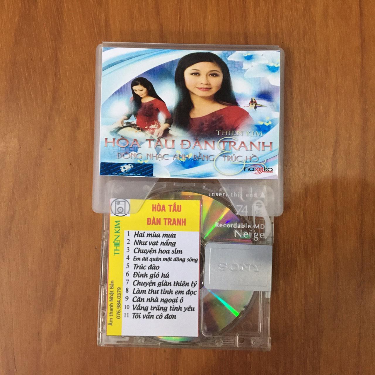 [MDCD] Bộ 4 đĩa nhạc MD HÒA TẤU chọn lọc