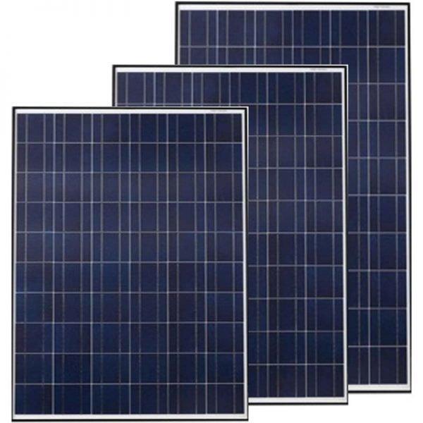 Bộ 2 tấm pin năng lượng mặt trời 100W solar panel Poly