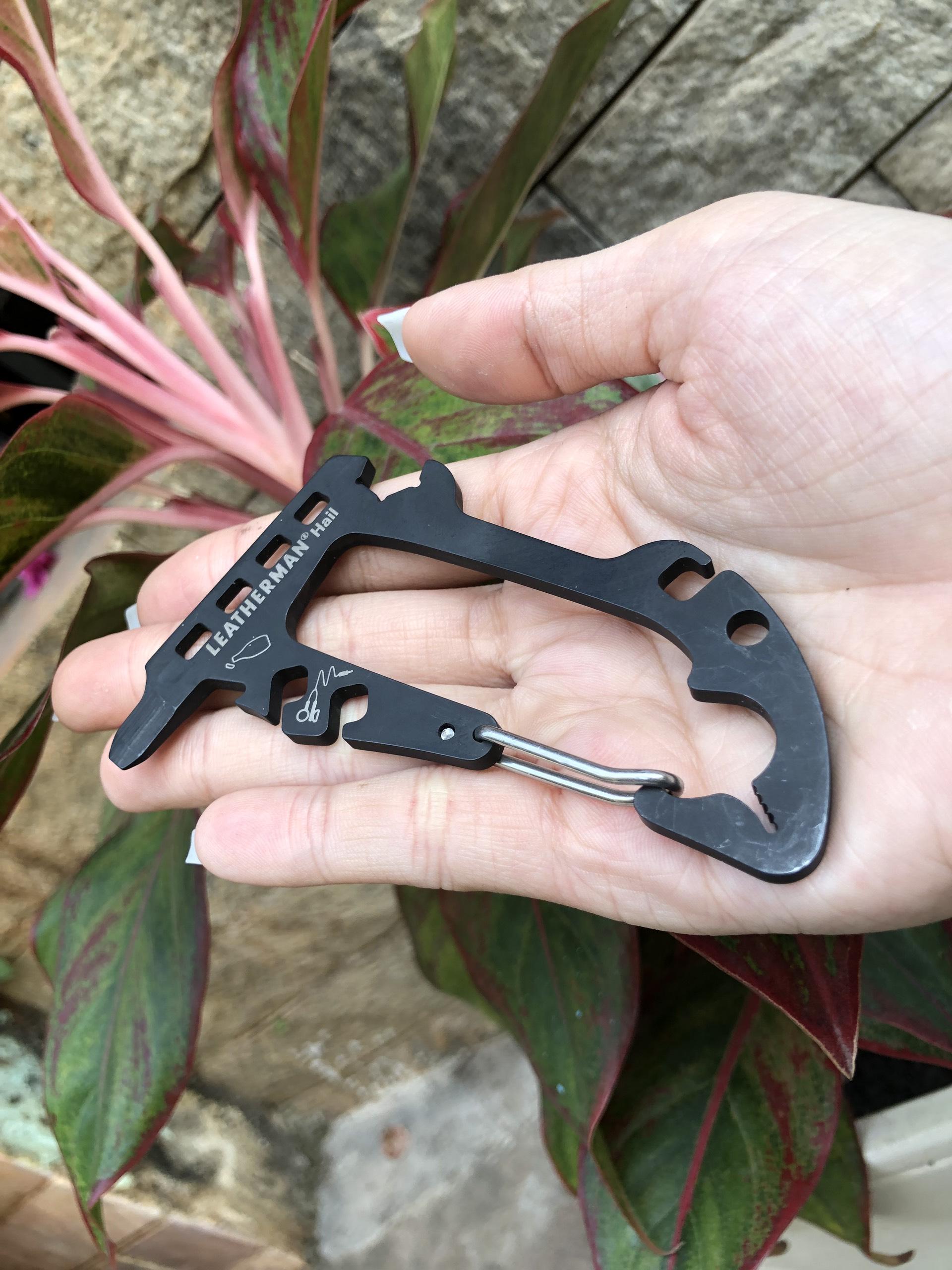 [HCM]Thẻ dụng cụ đa năng Leatherman HAIL (Màu Đen)