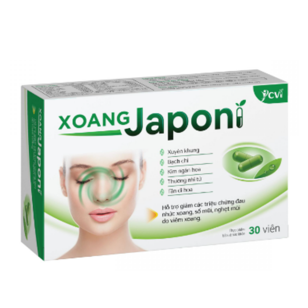 Xịt xoang japoni - xịt rửa mũi, vệ sinh mũi, nghẹt mũi, cảm lạnh, kim ngân hoa, keo ong