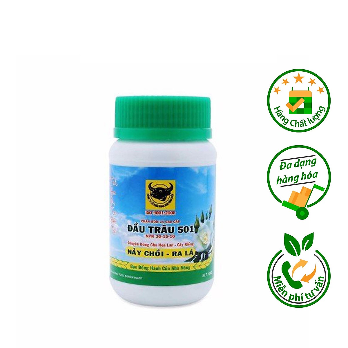 Đầu trâu mk 501 100gram phân bón lá nảy chồi ra lá