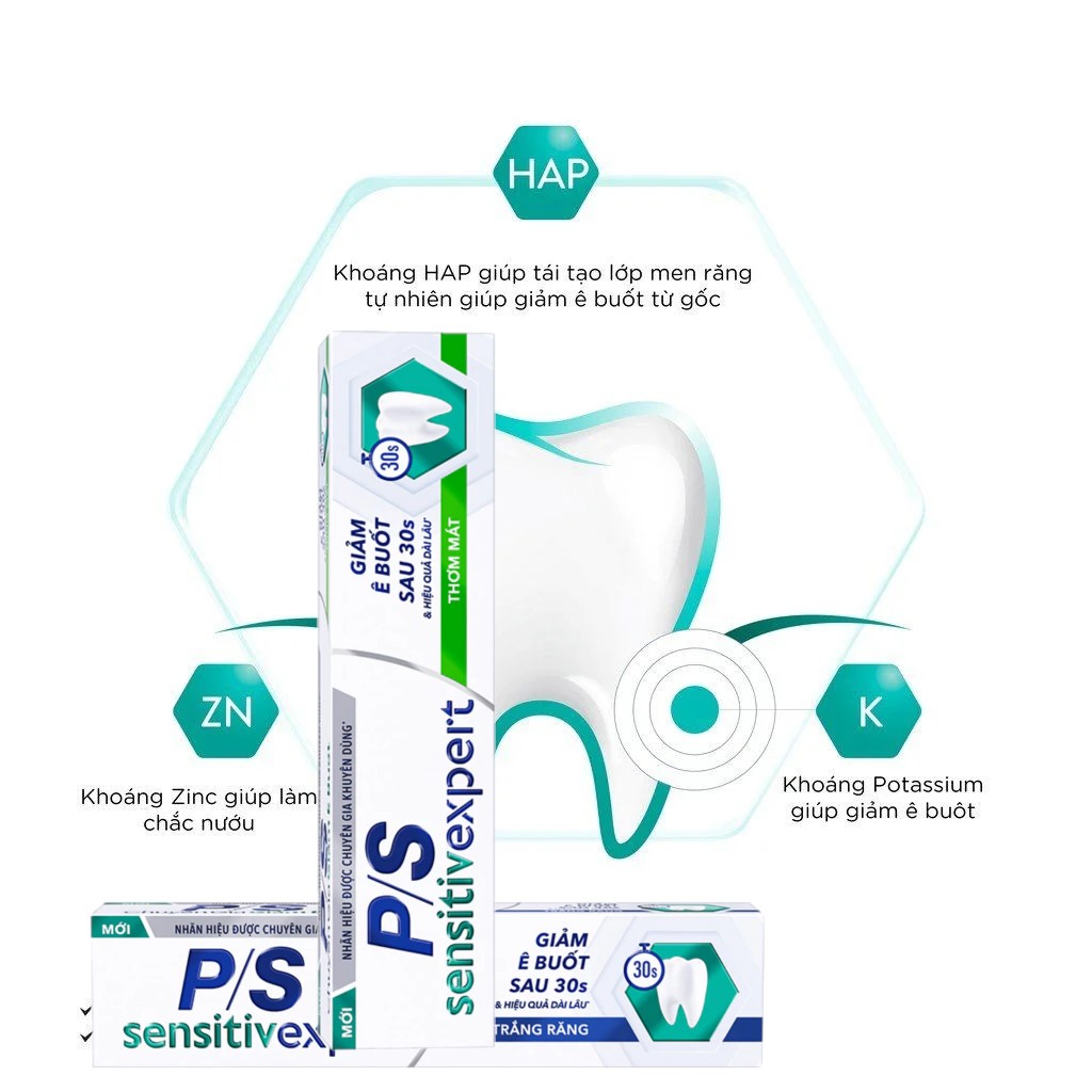 P/S Sensitive Expert Whitening Toothpaste 100g/Bottle