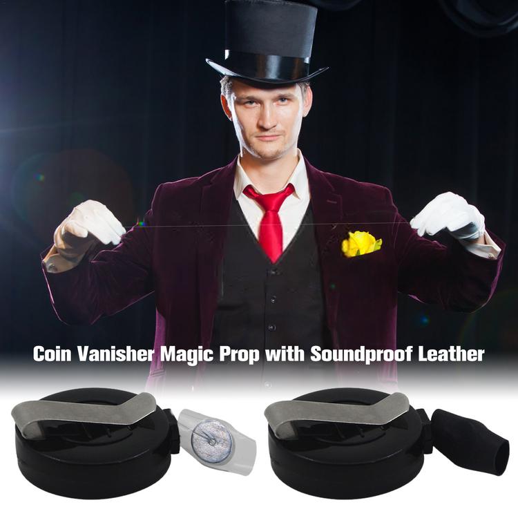 Coin Disappearance Magic Props Funny Coin Magic Gimmick Tool Magic Tricks Coins Gimmicks Magicians Accessories steady