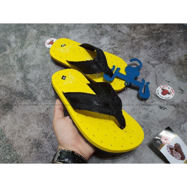 Dép kẹp Kappa đế mềm, kappa vàng