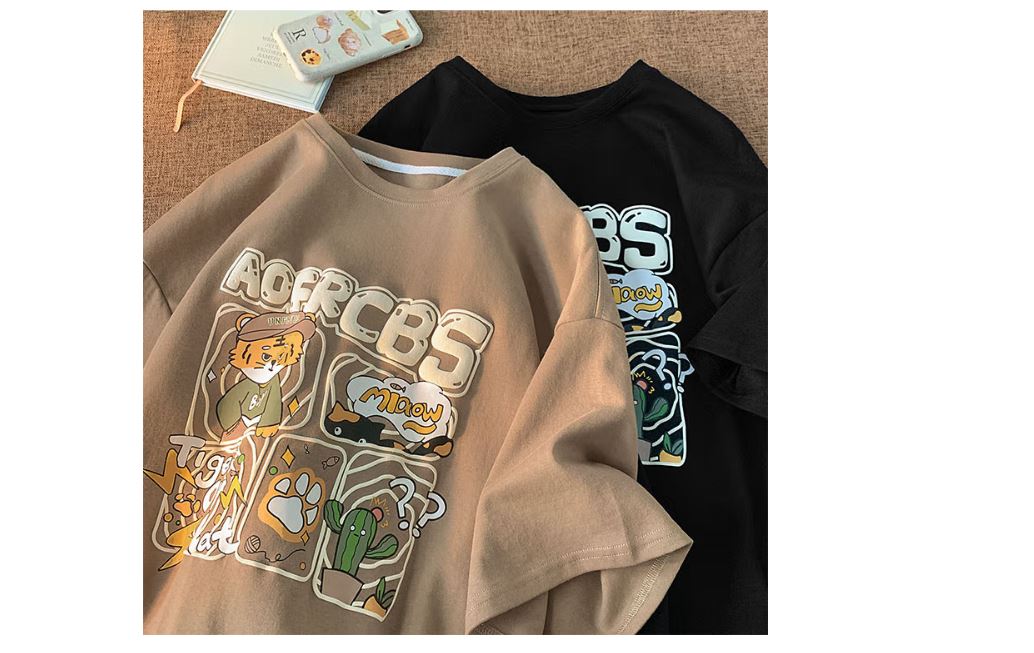 Áo thun unisex nam nữ Tiger Boy thời trang