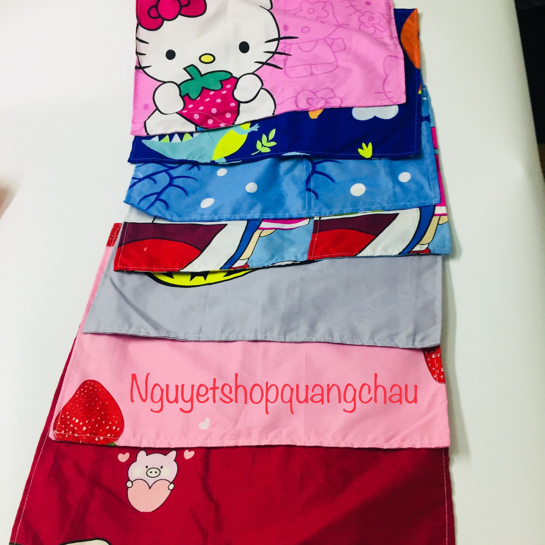Vỏ gối nằm cho bé kích thước 25x40cm