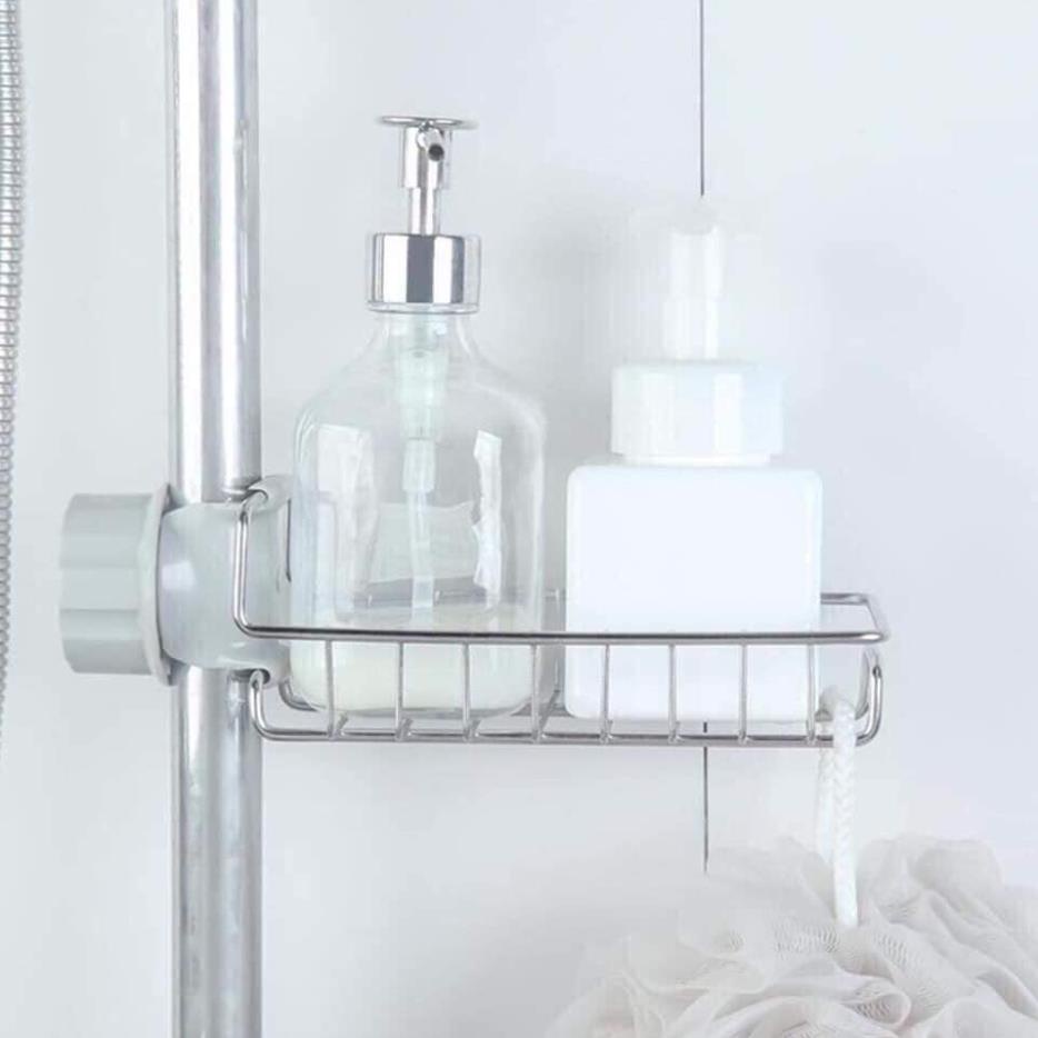 Kệ Inox Cài Vòi Rửa Bát