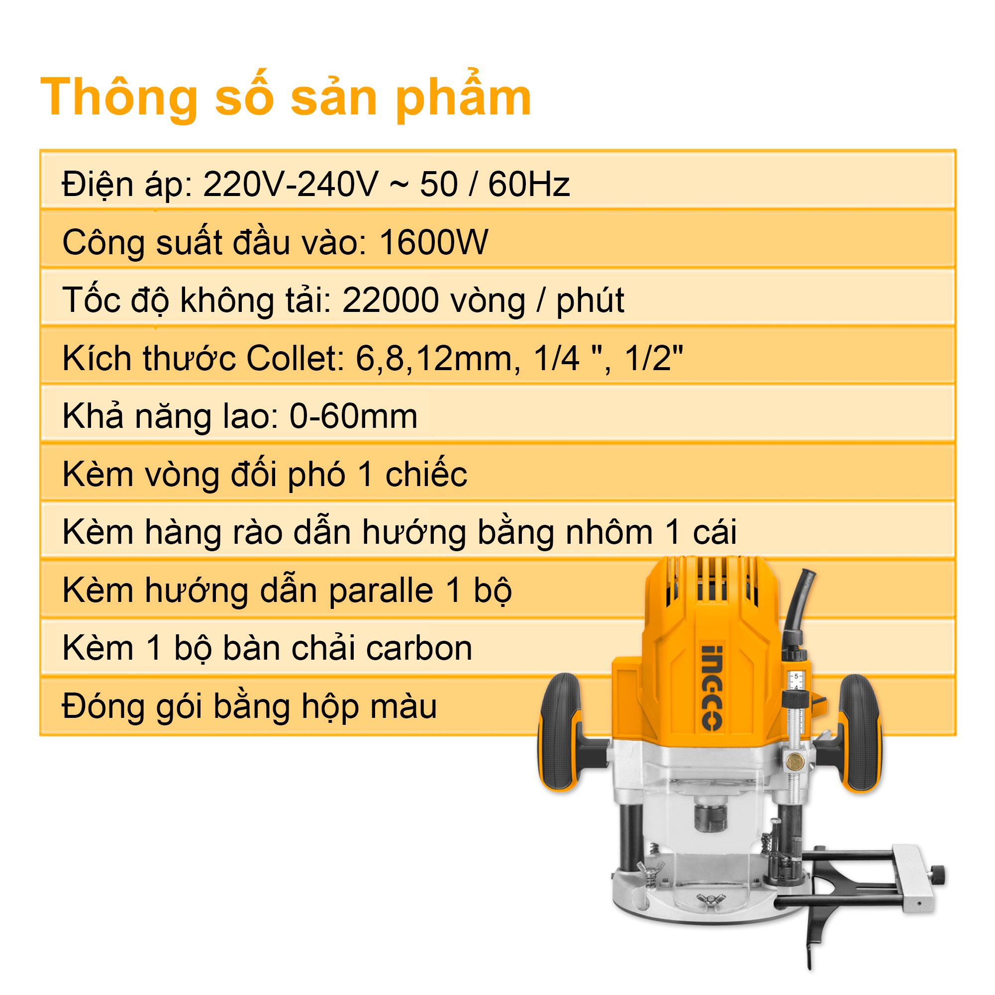Máy phay gỗ RT160028