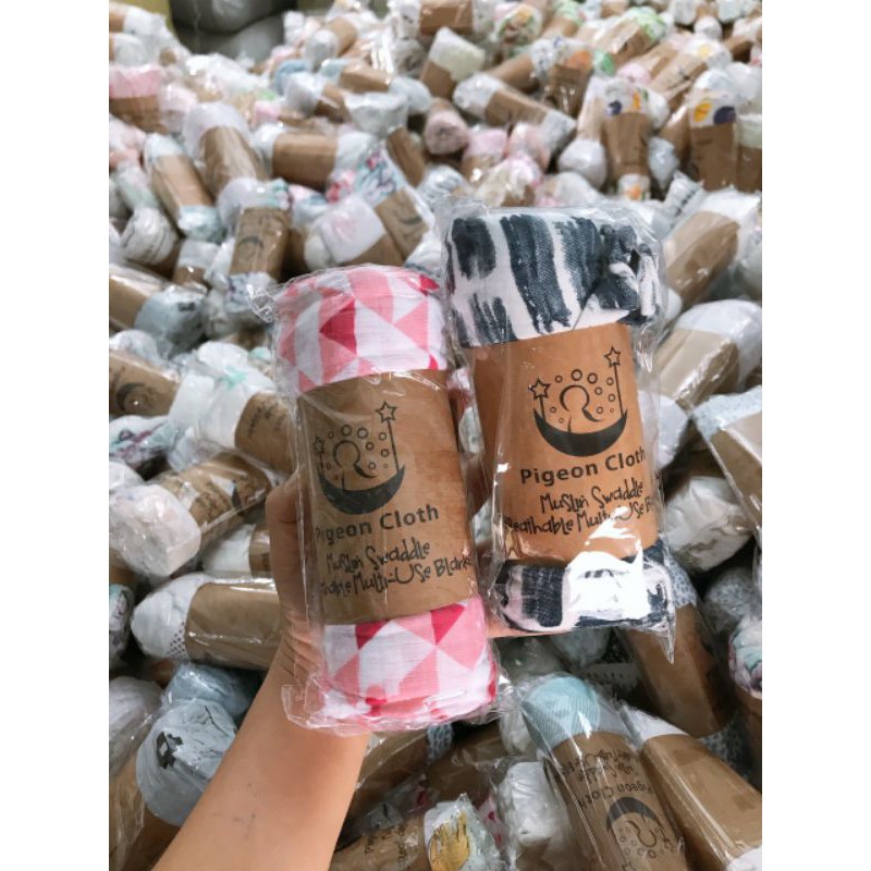 KHĂN TẮM SỢI TRE MUSLIN CHO BÉ SZ 110*110