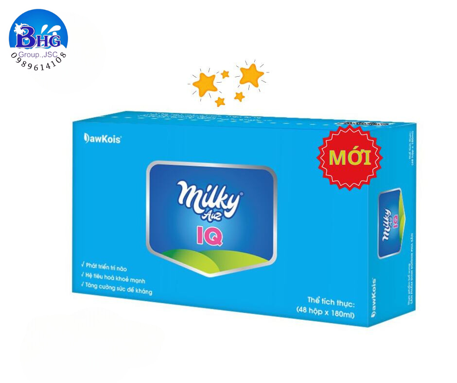 Thùng sữa pha sẵn Milky auz 110ml ,180ml