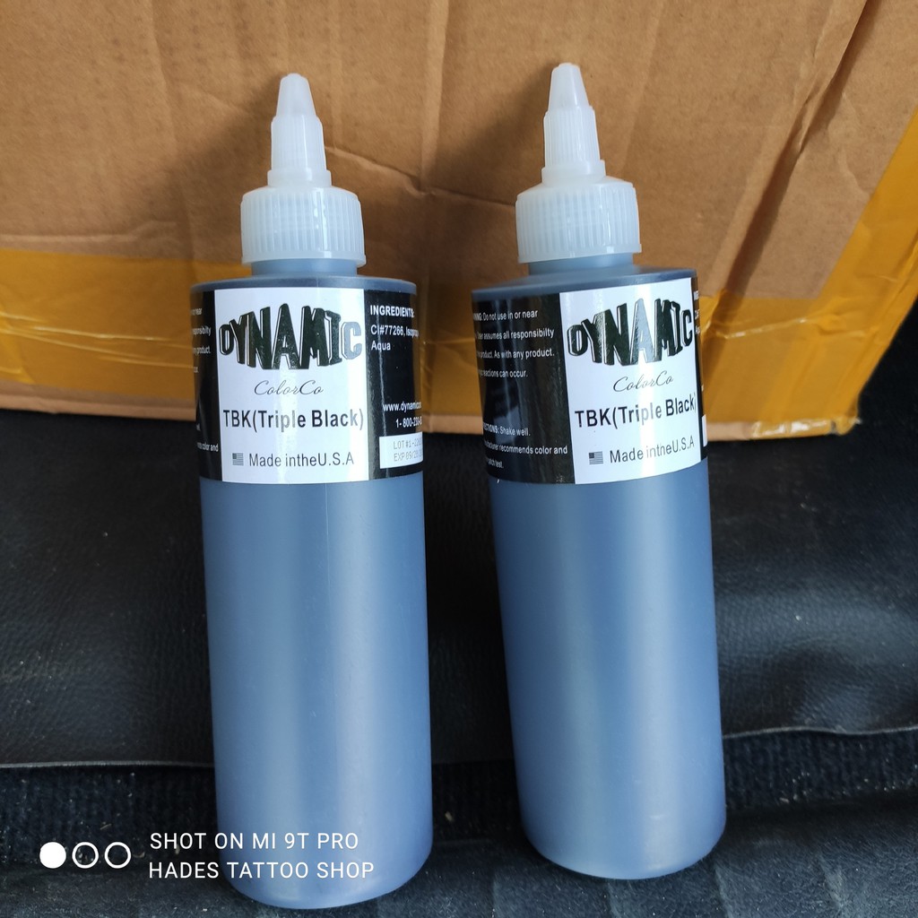 Mực tập xăm Dynamic Black 240ml / 8oz