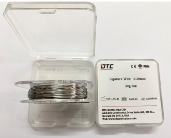 [Chính hãng] Chỉ thép cuộn, chỉ thép buộc mắc cài (Ligature Wires S.S)