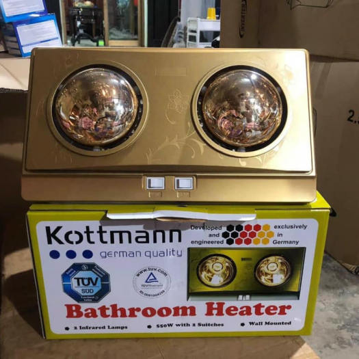 Bóng đèn sưởi, Đèn sưởi nhà tắm 2 bóng , 3 bóng cao cấp ( Hàng loại 1 ) Quang Hưng Plaza